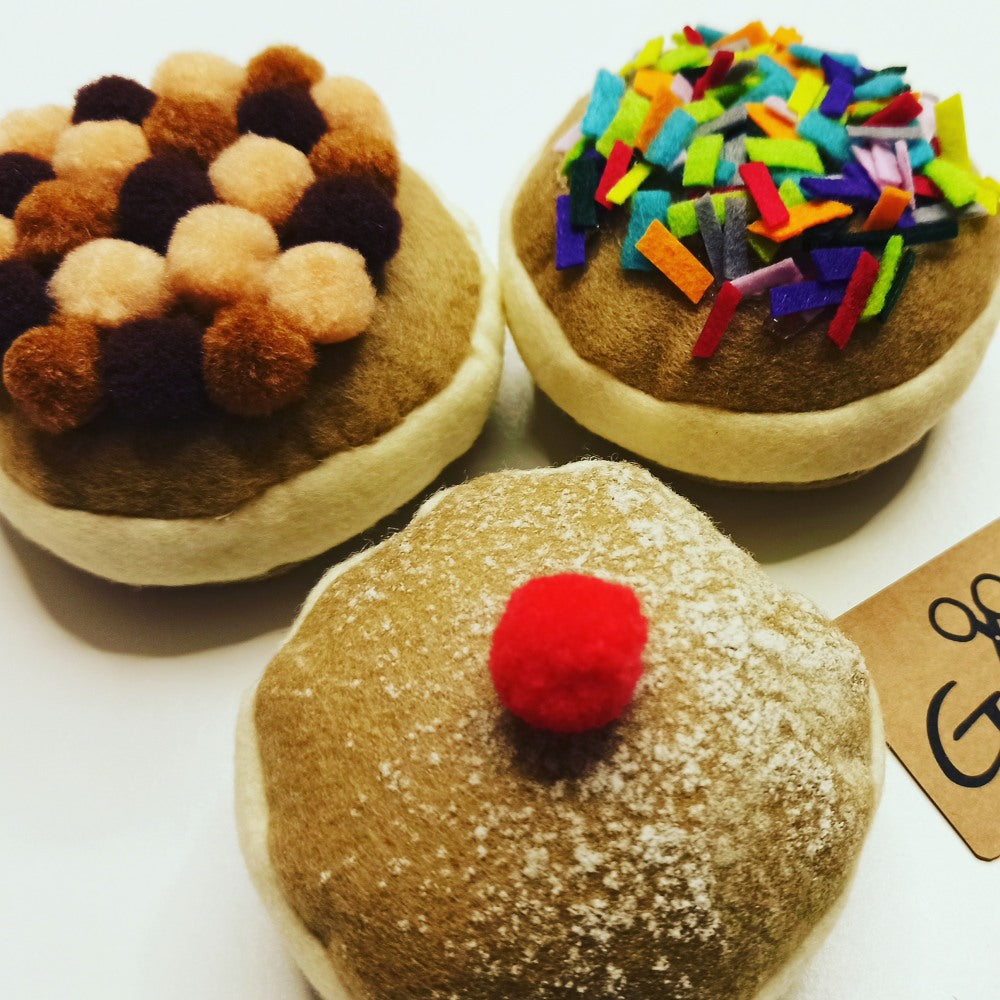 ערכת יצירה להכנת כרית סופגניה